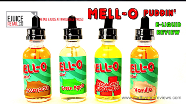 Mell-O Puddin E-Liquid Review